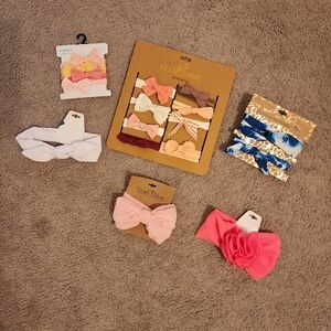 Assorted Baby Bows/Headband Sets